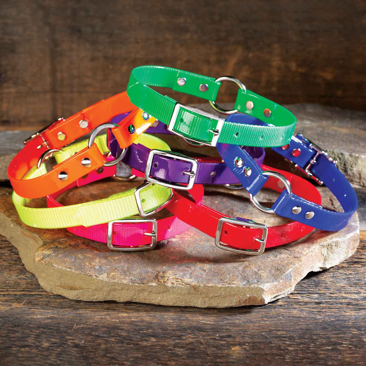 Nite Lite 3/4" Day-Glo Collar Ring-N-Center - Huntsmart