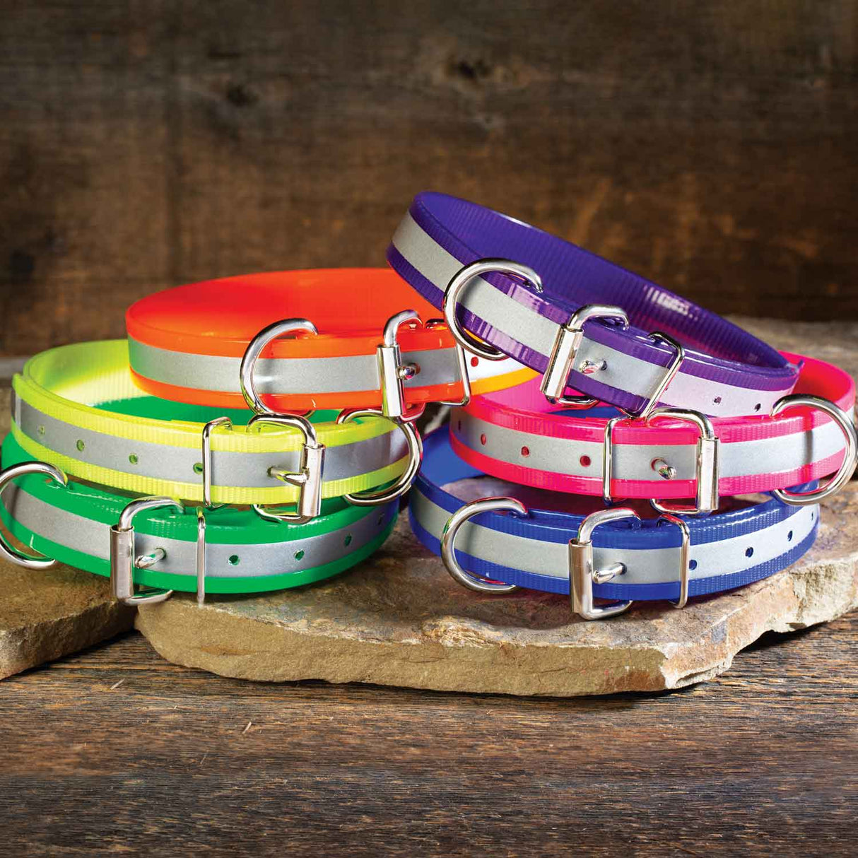 Nite Lite 1" Extended D Day-Glo with Reflective Strip - Huntsmart