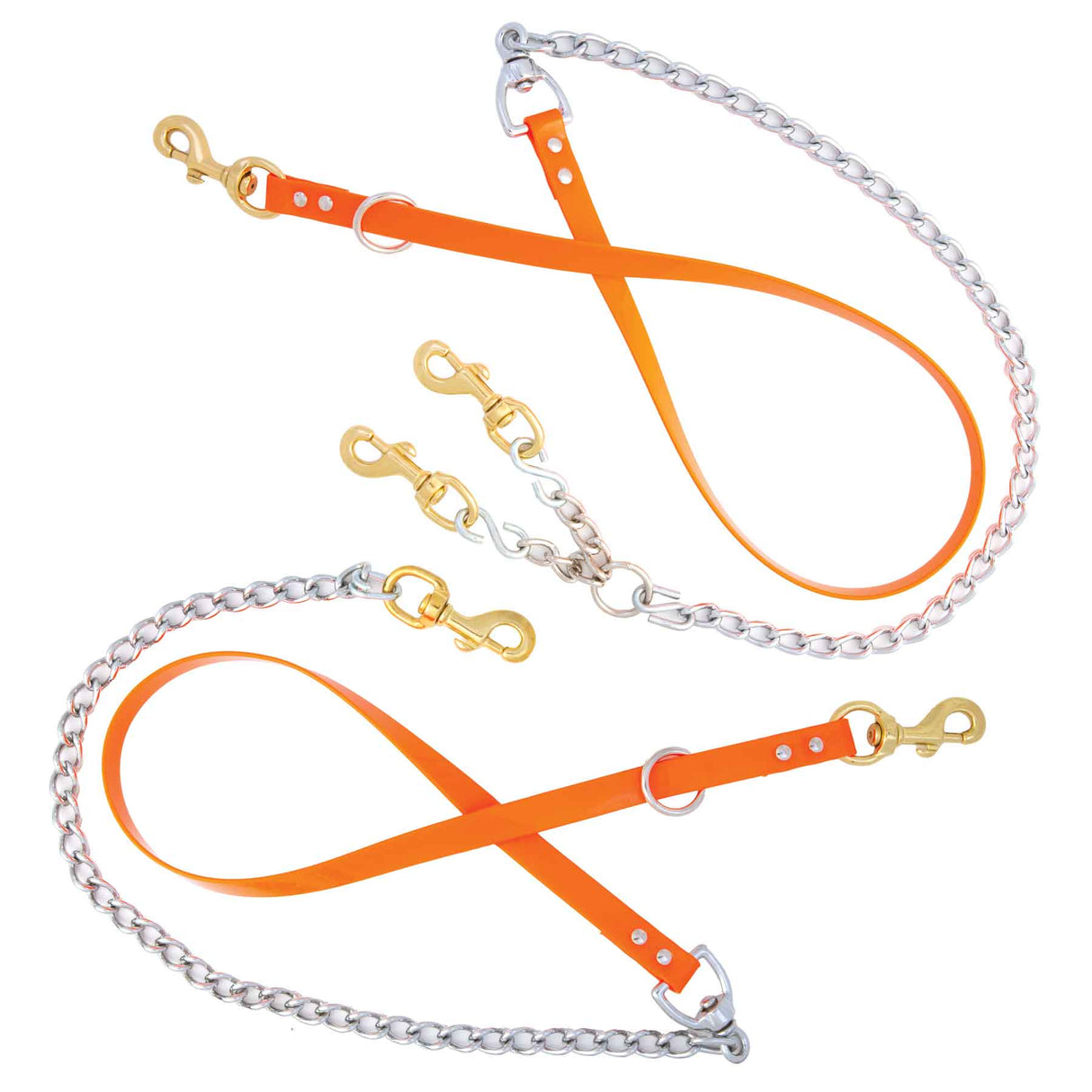 Nite Lite One or Two Dog Day-Glo Pro Lead - Huntsmart