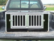 F&T Canine Classics 2-Compartment Transport Box – Side Latching