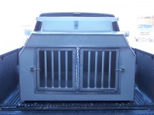 F&T Canine Classics 6-Hole 2-Compartment Rigging Box With Top Storage – Side Latching