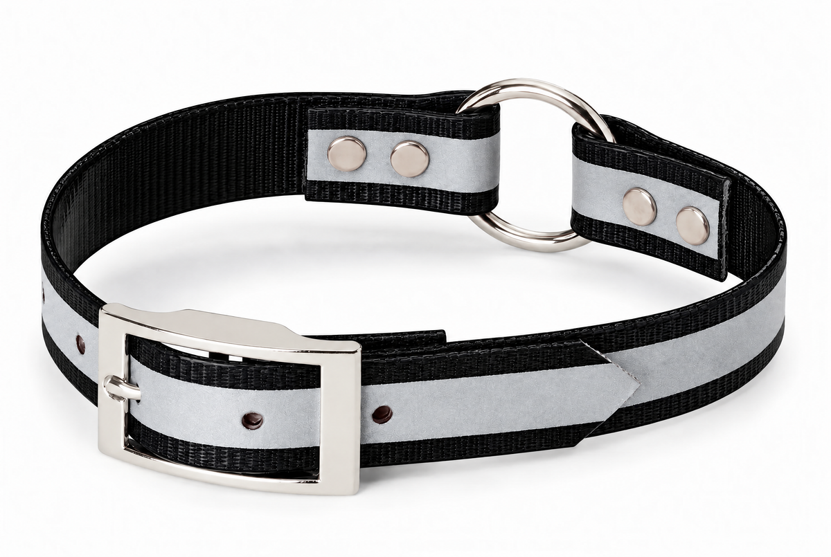 Nite Lite 1" Day-Glo Collar Ring-N-Center with Reflective Strip