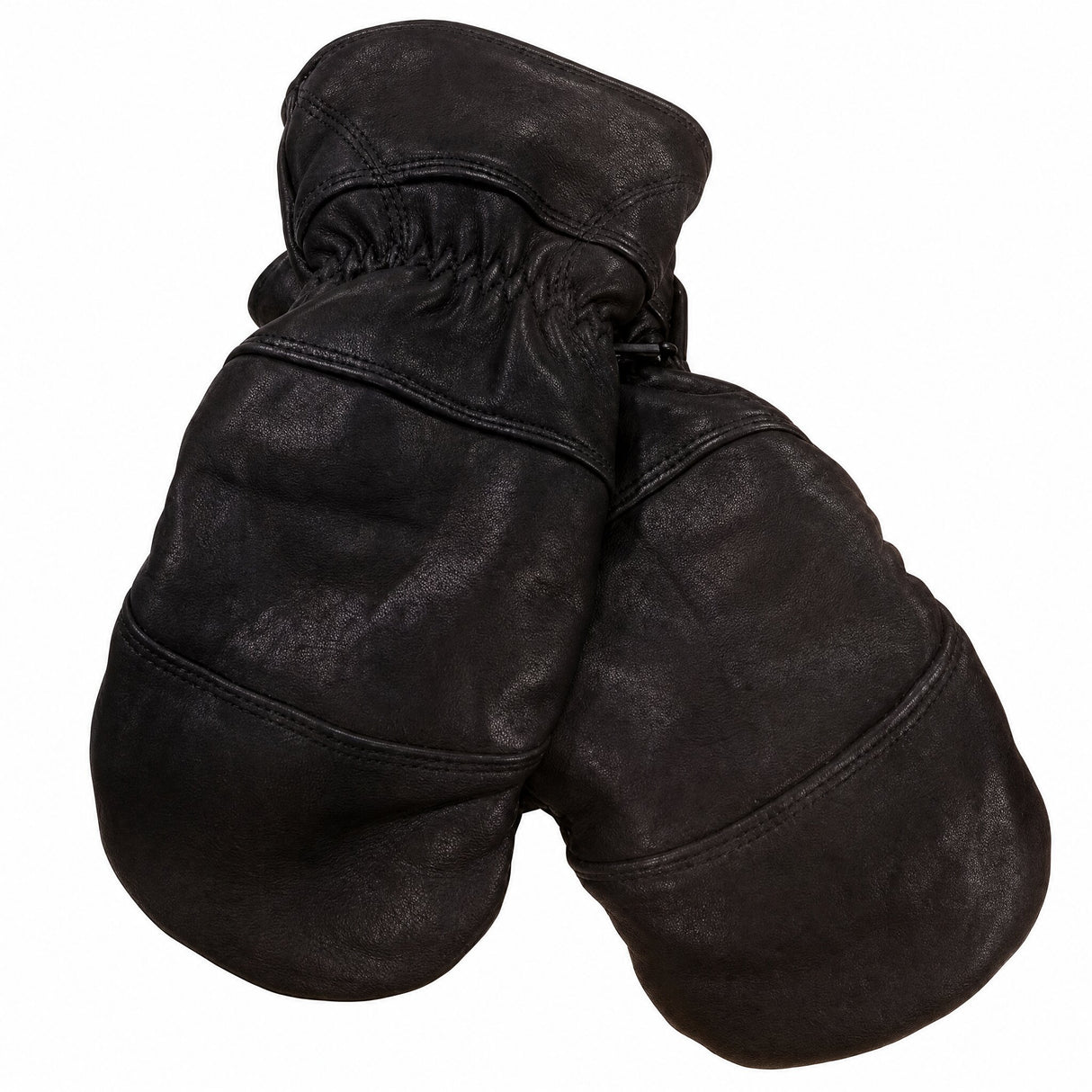 Men's Deerskin Full Grain Leather Insulated Mitts