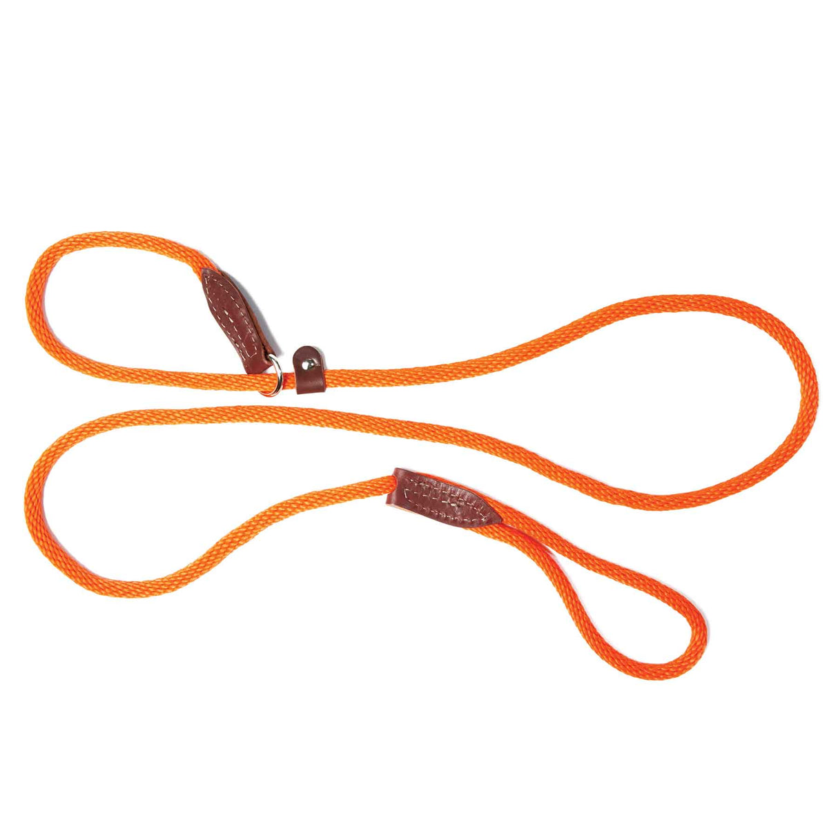 Orange Rope Leads With Slip Loop - Huntsmart