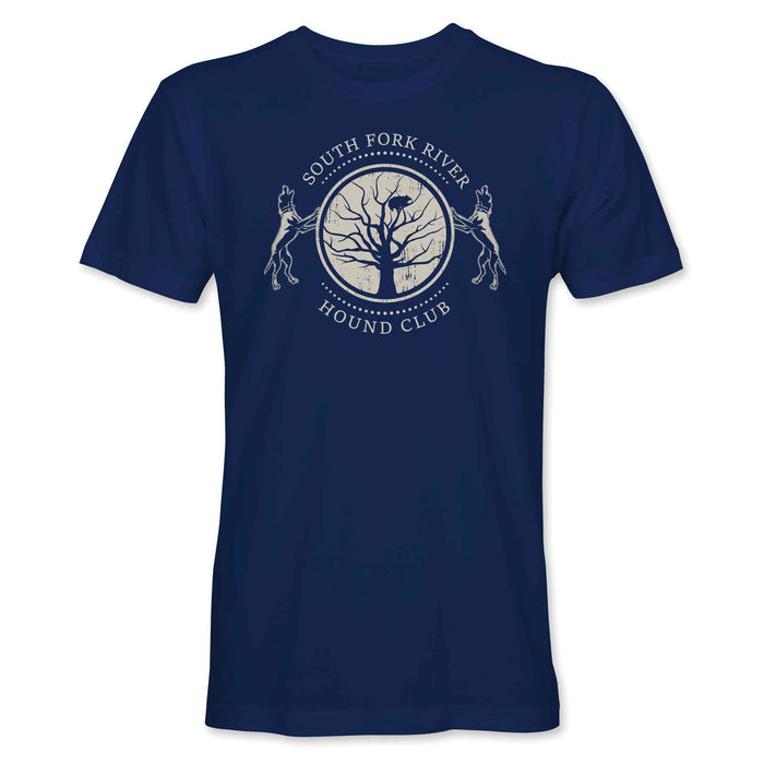 Custom Coon Hunting Club Shirt- Two Treeing Hounds - Huntsmart