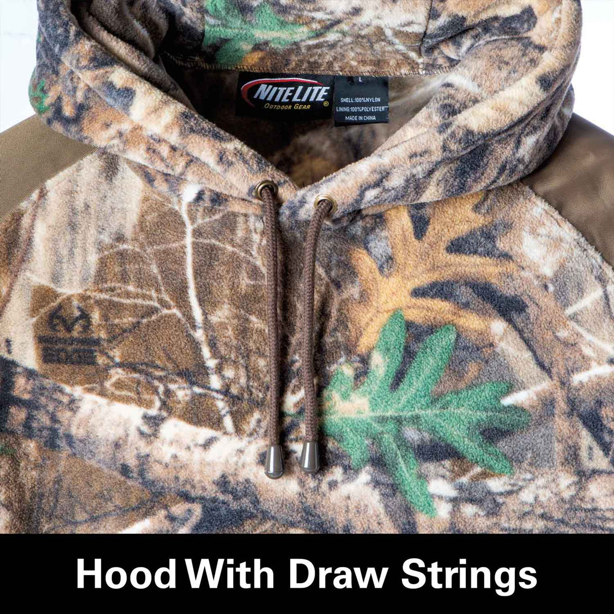 Nite Lite Elite Realtree Camo Hoodie - Huntsmart