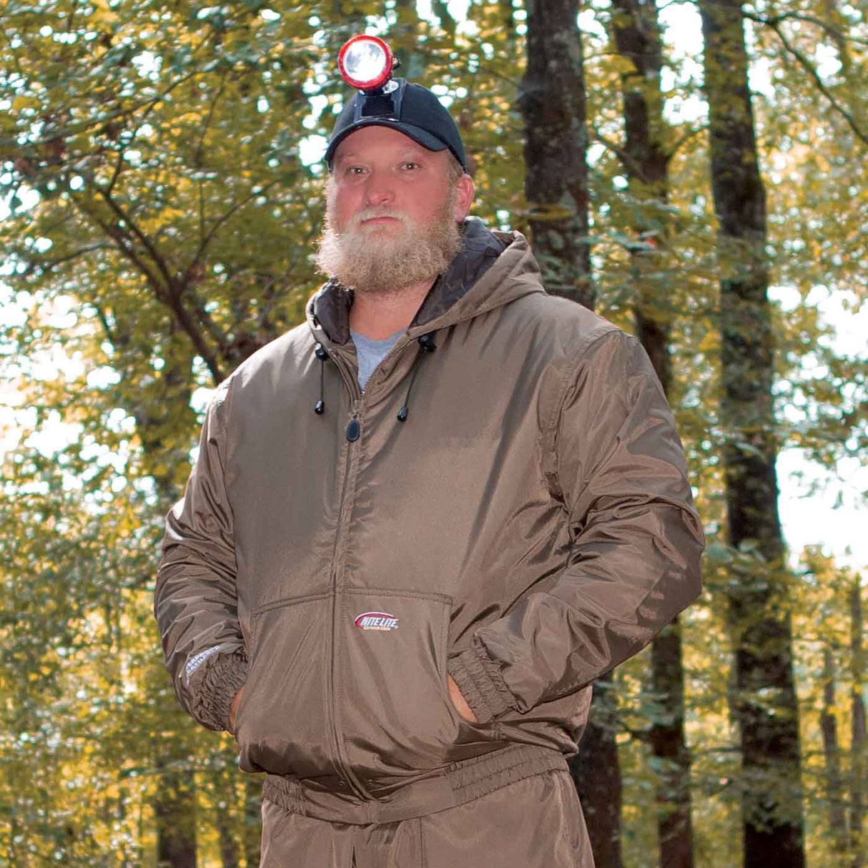 Nite Lite Pro Hooded Briar Proof Brush Jacket - Huntsmart