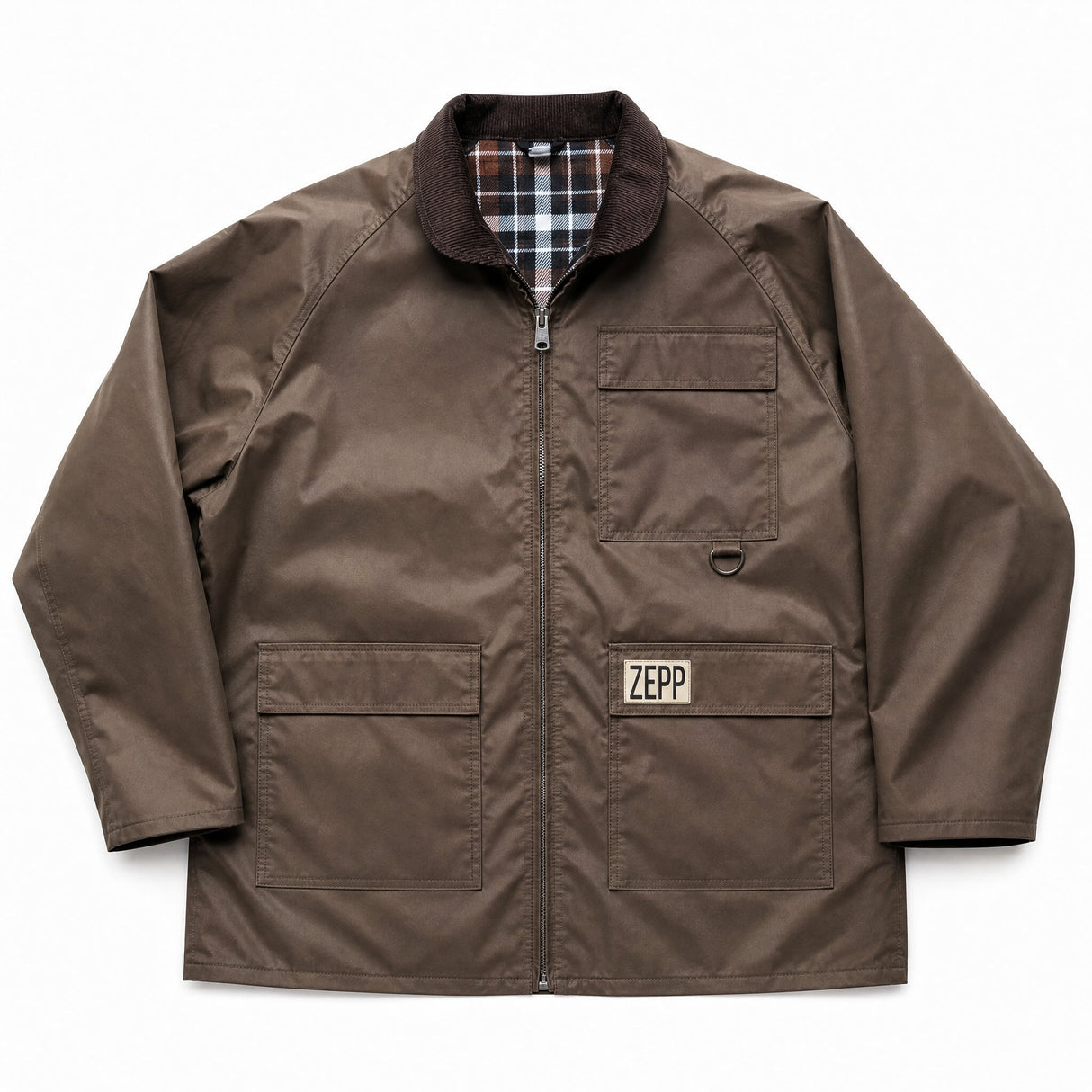 Zepp's Deluxe Flannel Lined Classic Coat