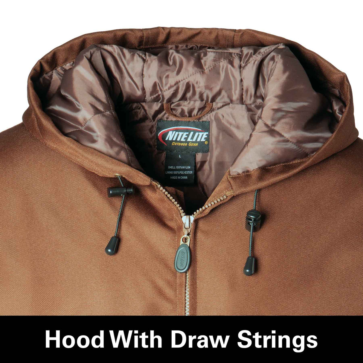 Nite Lite Elite Pro 1000 Denier Insulated Briar Proof Hooded Jacket - Huntsmart