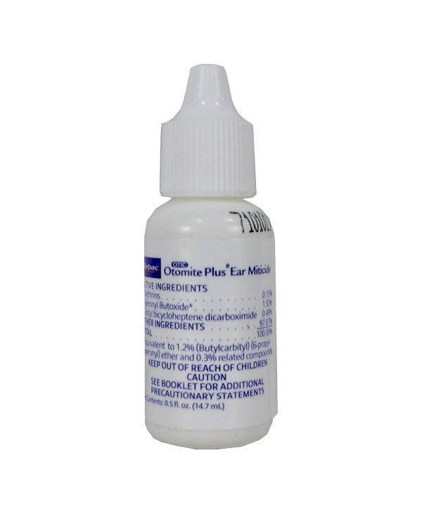 Virbac Otomite Plus Ear Miticide - Huntsmart
