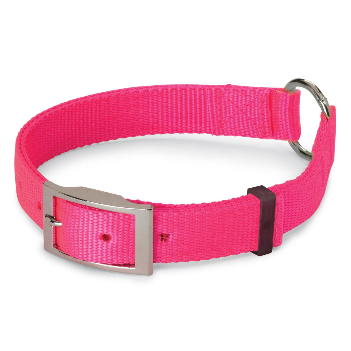 Nite Lite Hi-Viz 1" Nylon Ring-N-Center Collar - Huntsmart