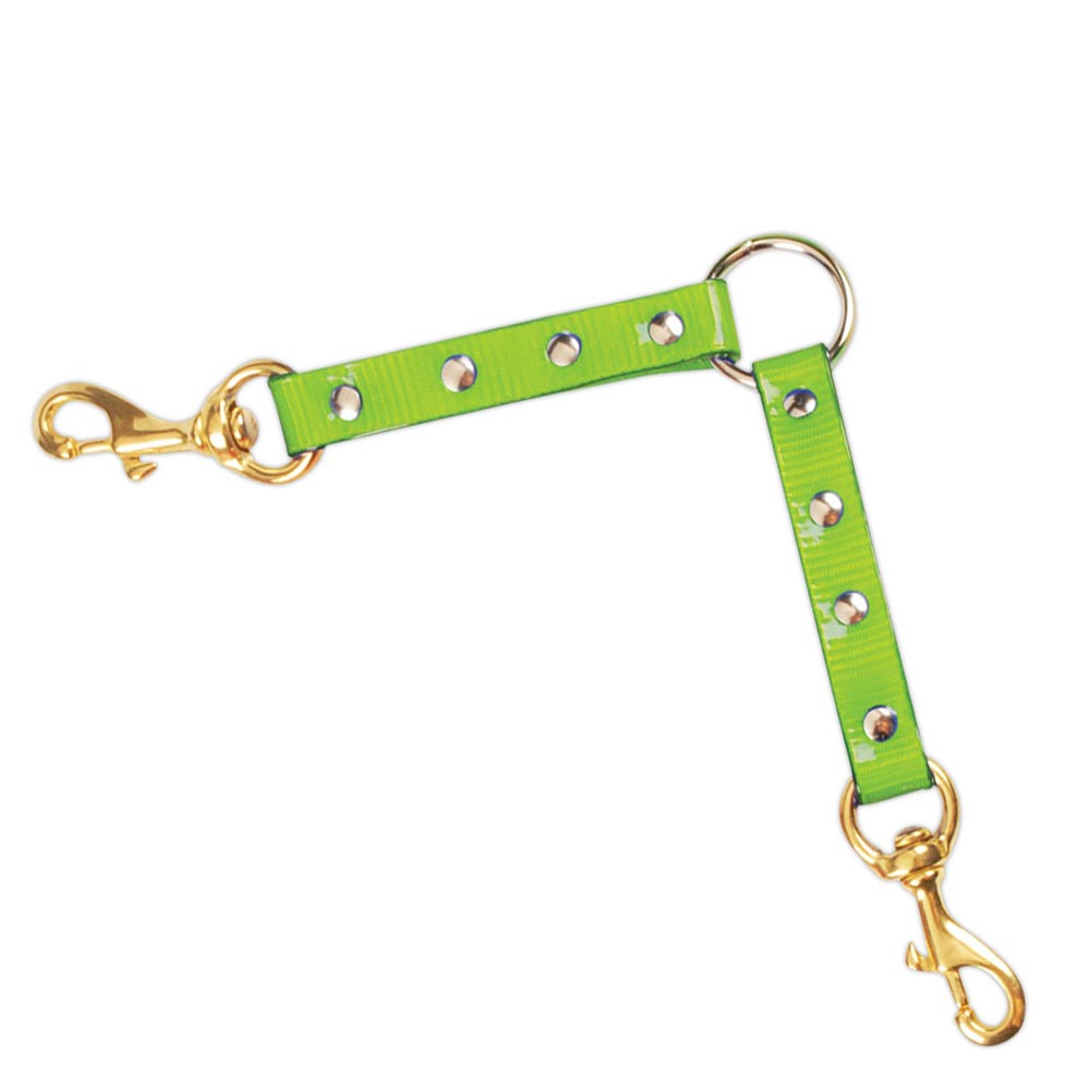 Nite Lite Day-Glo Two Dog Lead Couplers - Huntsmart