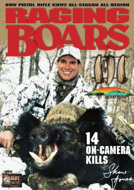Shane Jones' "Raging Boars III" DVD - Huntsmart