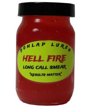 Dunlap's Hellfire Long Call Smear Lure - Huntsmart