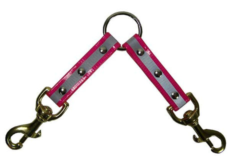 Reflective Day-Glo Couplers (2-Dog) - Huntsmart