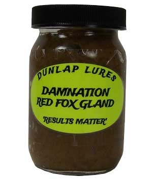 Dunlap's Damnation Red Fox Gland Lure - Huntsmart