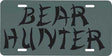 Bear Hunter License Plate - Huntsmart