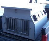 F&T Canine Classics 4-Hole 2-Compartment Rigging Box With Top Storage – Center Latching