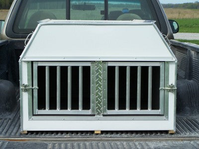 F&T Canine Classics 6-Hole 2-Compartment Rigging Box – Side Latching