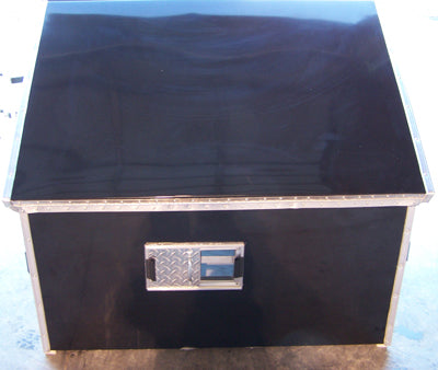 F&T Canine Classics 3-Compartment Beagle Transport Box With Top Storage - Huntsmart