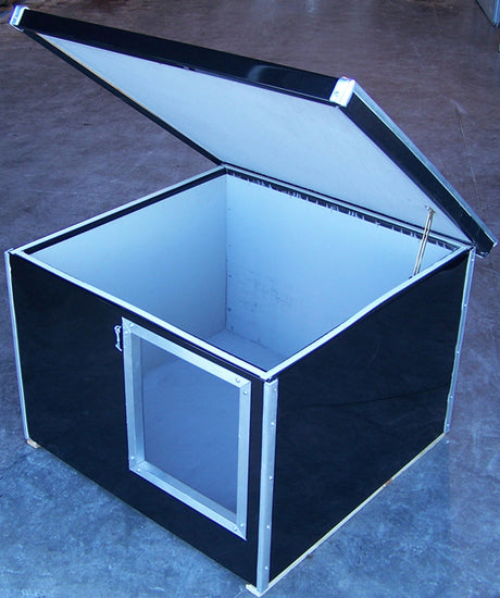 F&T Canine Classics 32"W x 32"D x 24"H Insulated Dog House - Huntsmart