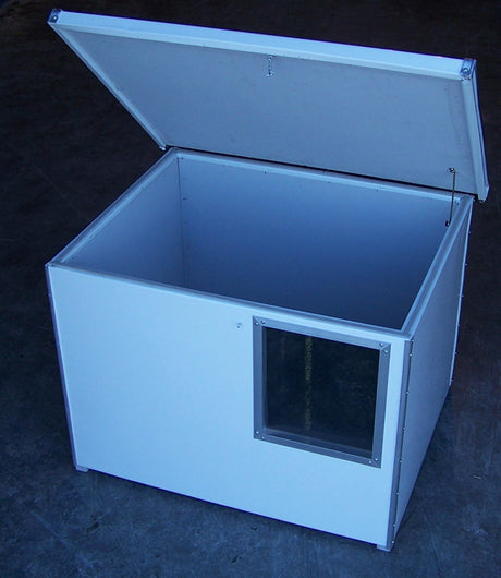 F&T Canine Classics 38"W x 32"D x 30"H Insulated Dog House - Huntsmart