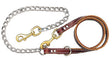 Leather & Chain Tree Tie Leads (3/4" x 60") - Huntsmart
