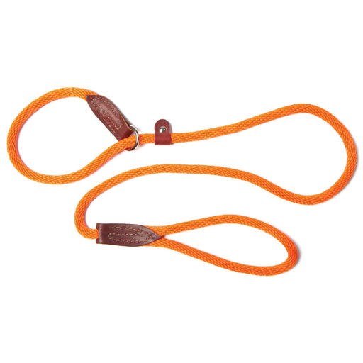 Orange Rope Leads With Slip Loop - Huntsmart