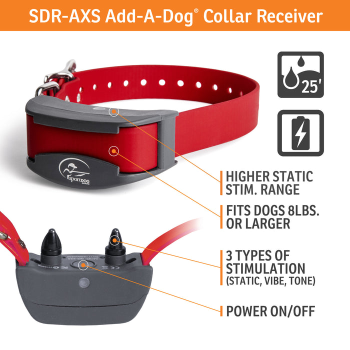 SportDOG SDR-AXS Add A Dog Collar Receiver