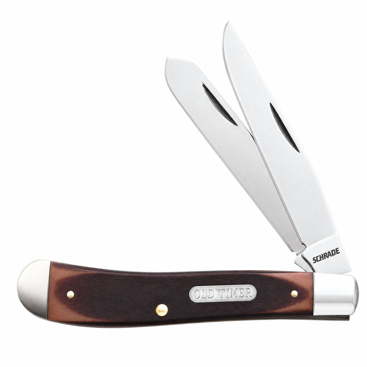 Schrade #94OT Old Timer Gunstock Trapper 2B Pocket Knife