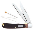 Schrade #97OT Old Timer Buzzsaw Trapper P&T Pocket Knife - Huntsmart