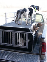 F&T Canine Classics 4-Hole 2-Compartment Rigging Box – Side Latching