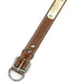 Double Ply 7/8" Wide Stitched Leather Dog Collar - D-Ring in Front - Huntsmart