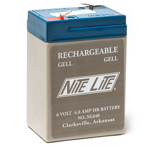 Nite Lite Rechargeable 6 Volt 4 Amp Battery For Nite Sport - Huntsmart
