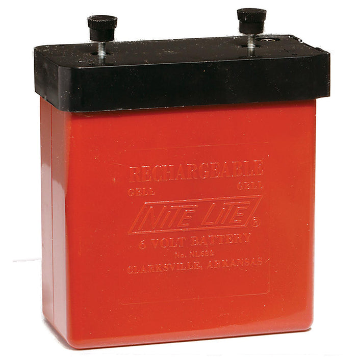 Nite Lite Rechargeable 6 Volt 8 Amp Battery - Huntsmart