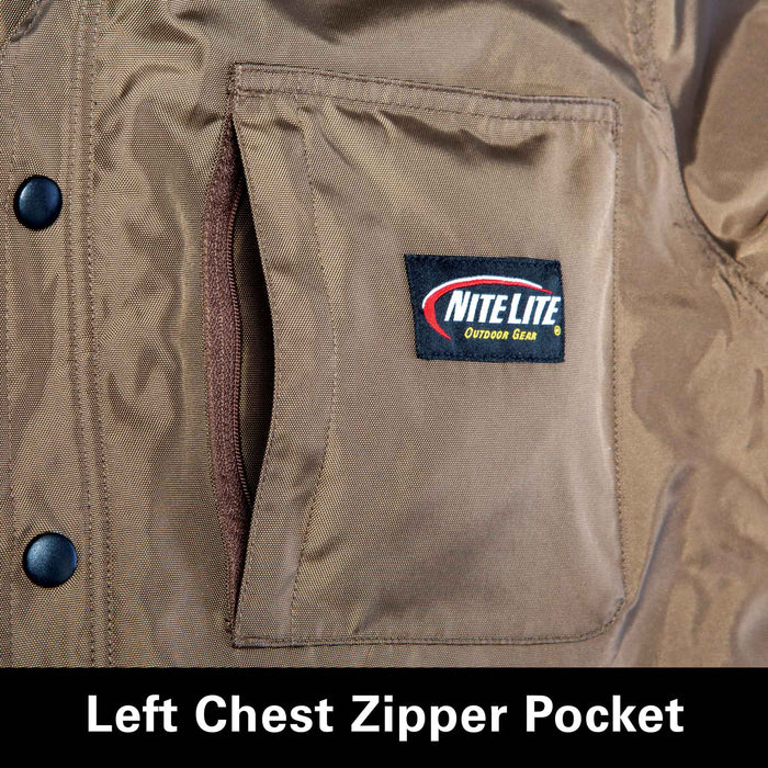 Nite Lite Elite Fleece-Lined Shirt Jacket - Huntsmart