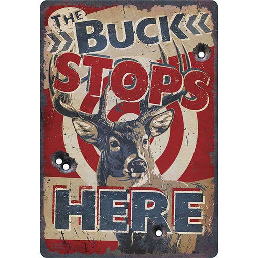 Buck Stops Here Sign - Huntsmart