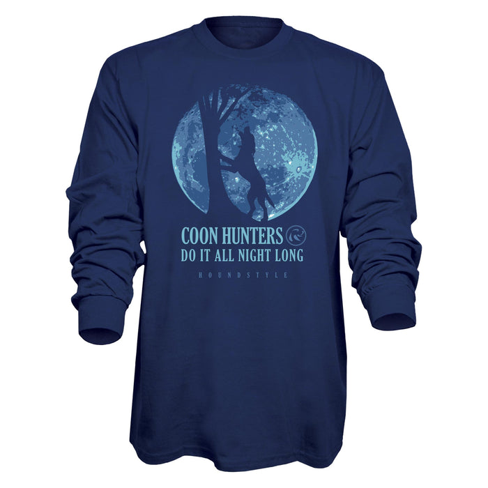 HoundStyle Moon Long Sleeve T-Shirt - Huntsmart