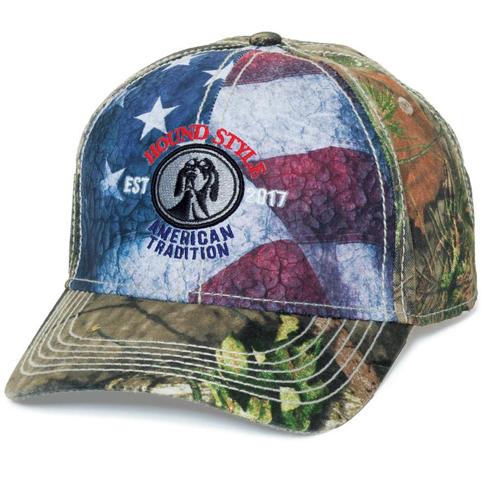 American Flag HoundStyle Hat - Huntsmart