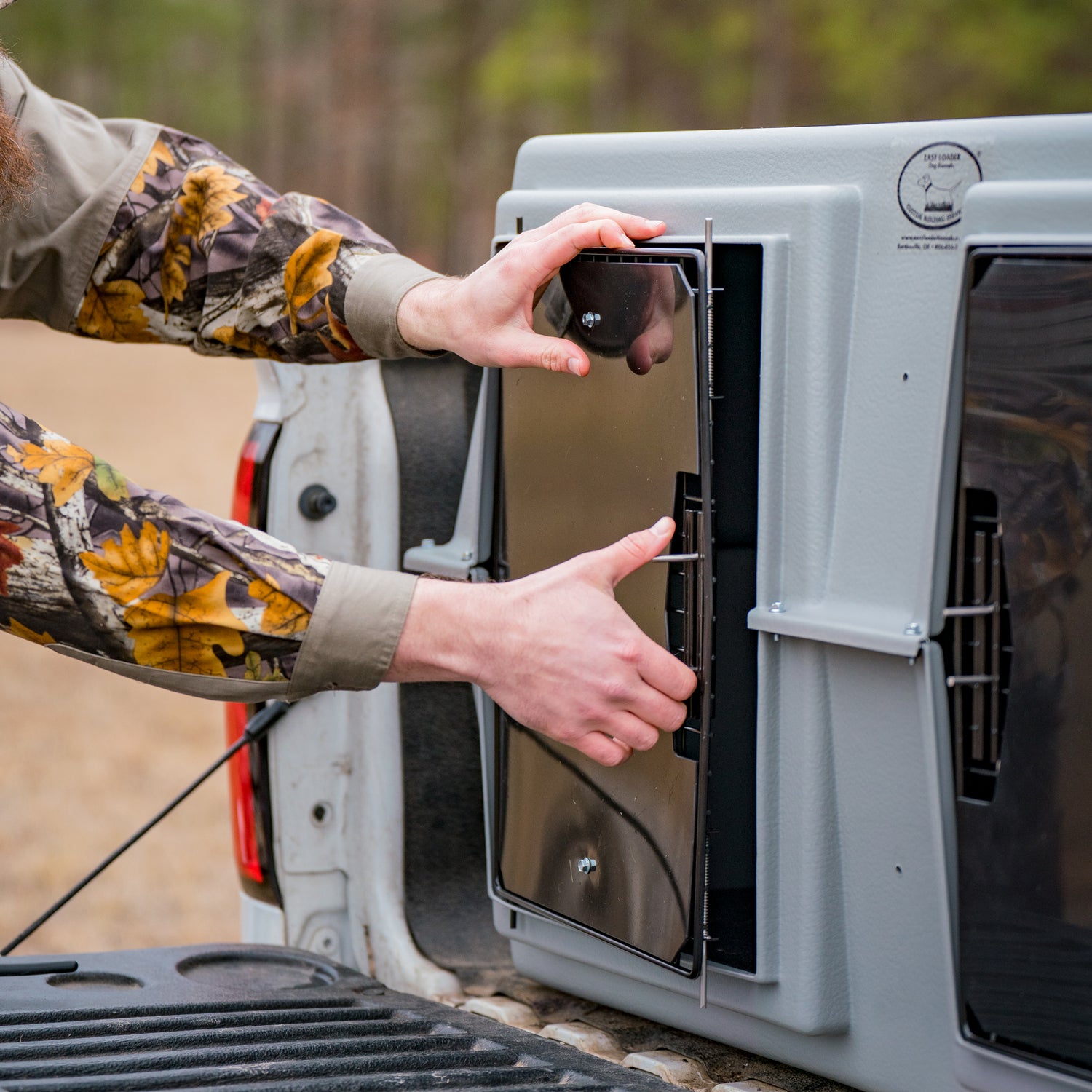 Cold Weather Door Covers For EZ Dog Kennels Huntsmart